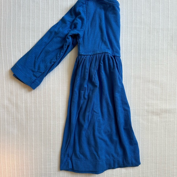 Kate Quinn Modal Lake Blue Long Sleeve Dress 18-24 Month - Picture 3 of 4